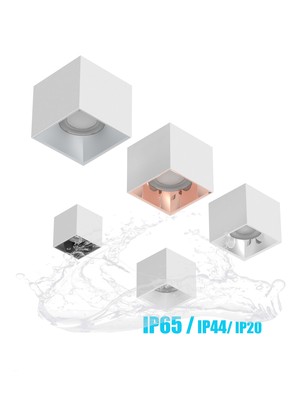 M3 IP65 Square Surface Mounted Downlight COB 15W-45W
