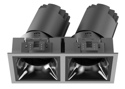 W2 1+1 FREE Join Double Head Downlight