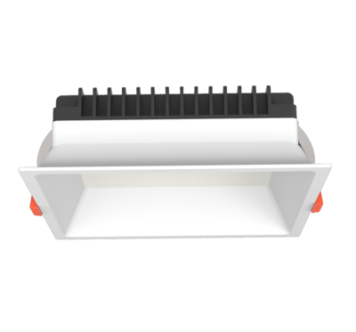 P3 4/5/6inch Square Recessed Downlight Fixture 7W-30W